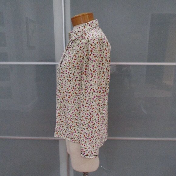 Zara Button Front Blouse - Picture 2 of 5